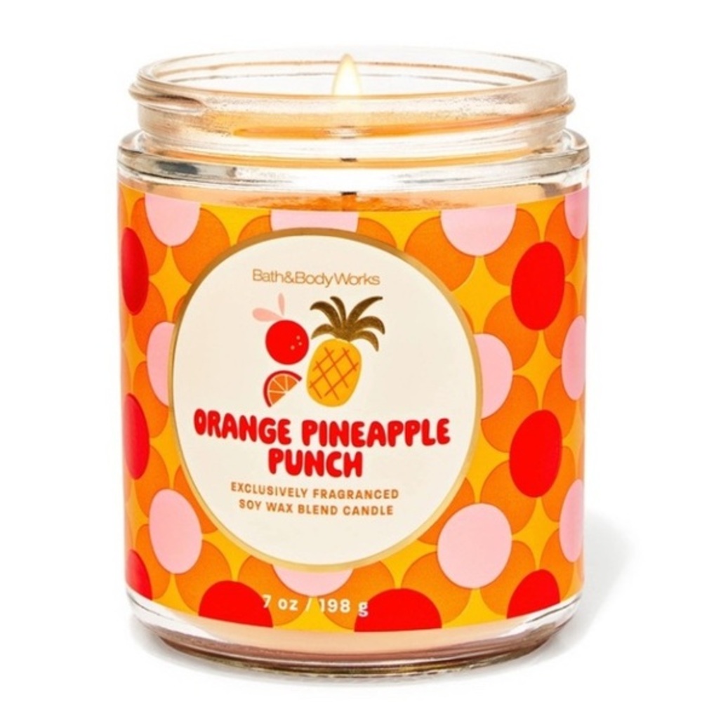 B&B Works Orange Pineapple Punch Candle